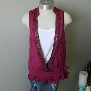 Free people wrap top